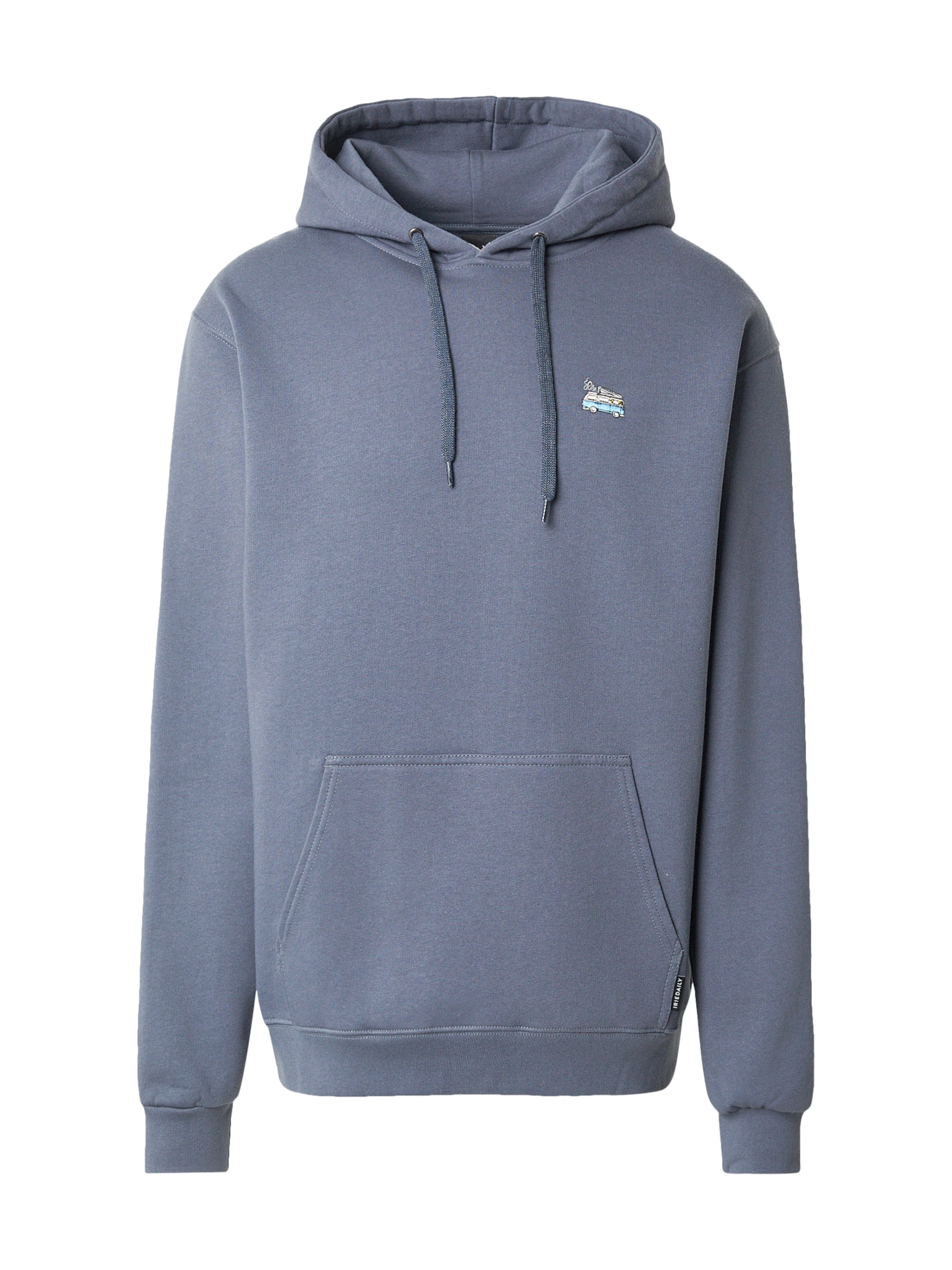 Iriedaily Свитшот 'Smokin Van' в Серый: спереди