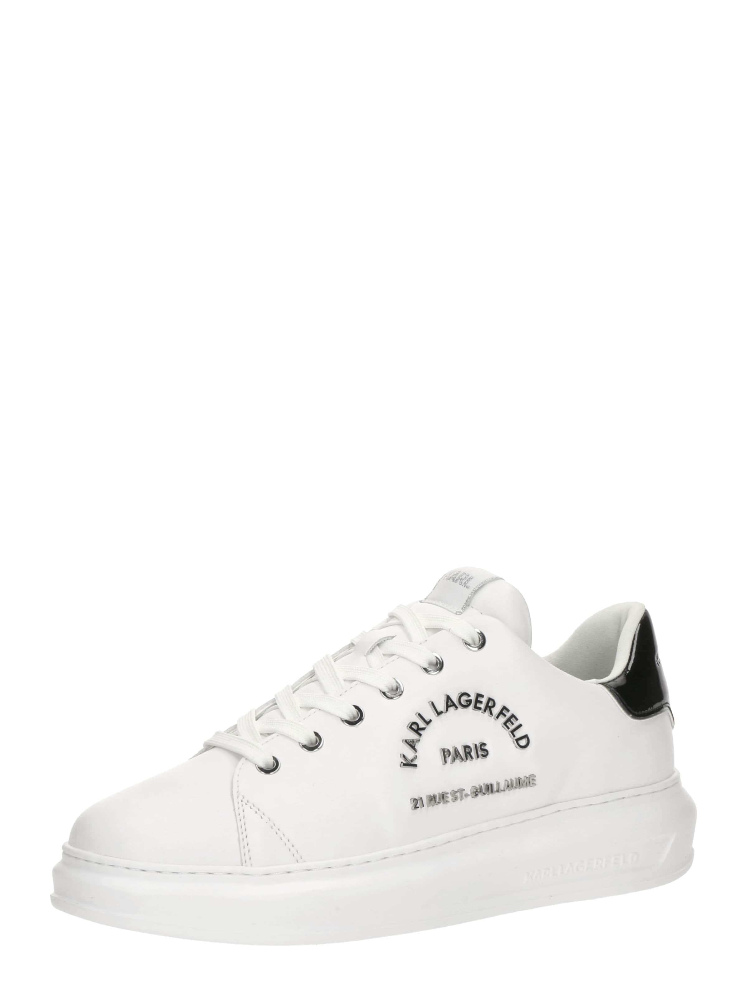 Sneaker bassa 'KAPRI' di Karl Lagerfeld in bianco: frontale