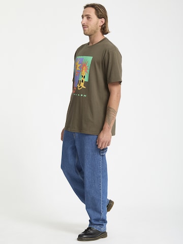 T-Shirt 'Longo Cats BSC' Volcom en vert