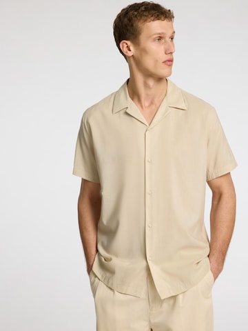SELECTED HOMME Regular Fit Skjorte 'SLHRegair' i beige: forside