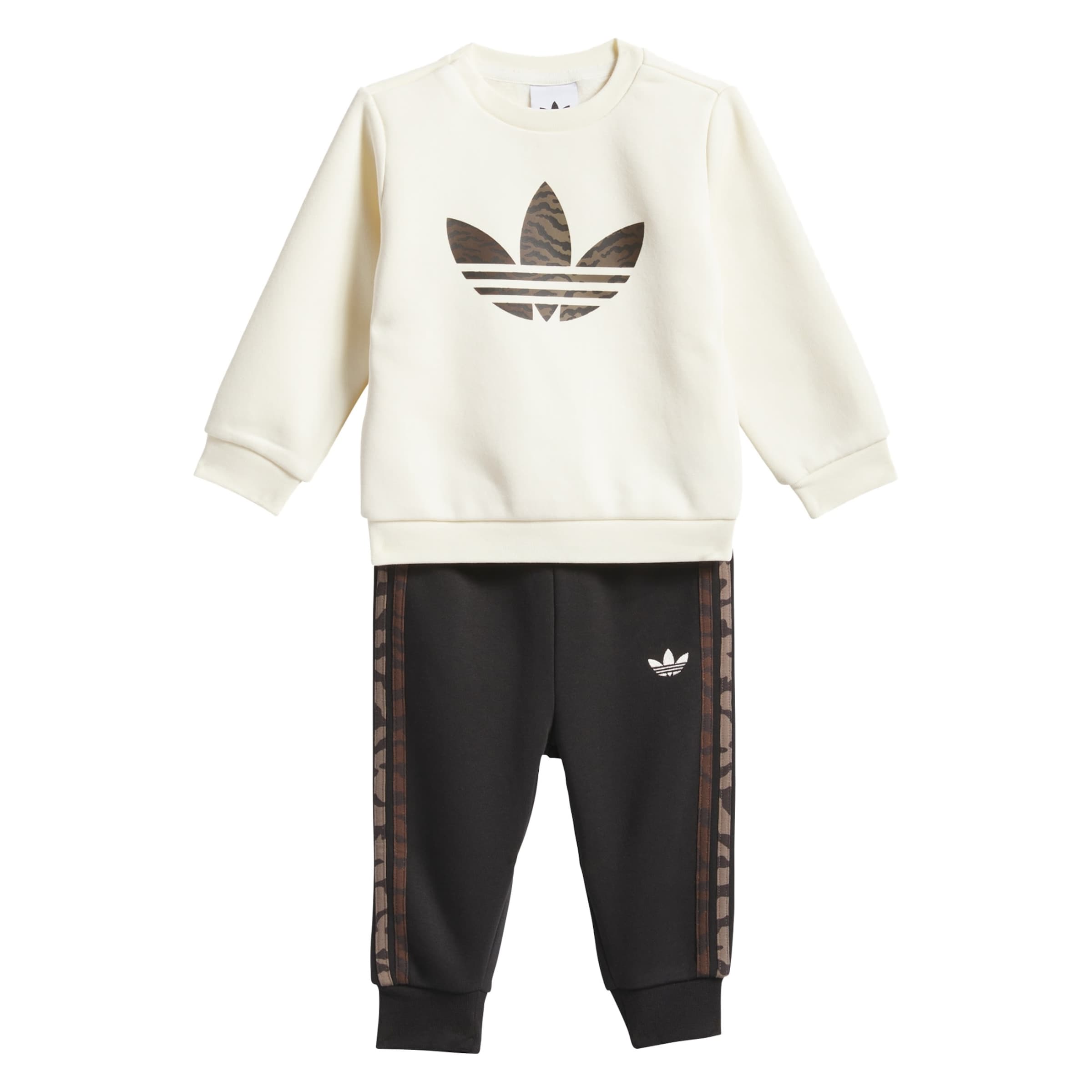 ADIDAS ORIGINALS Joggingpak in Bruin: voorkant