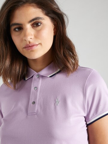 purpurinė Polo Ralph Lauren Marškinėliai