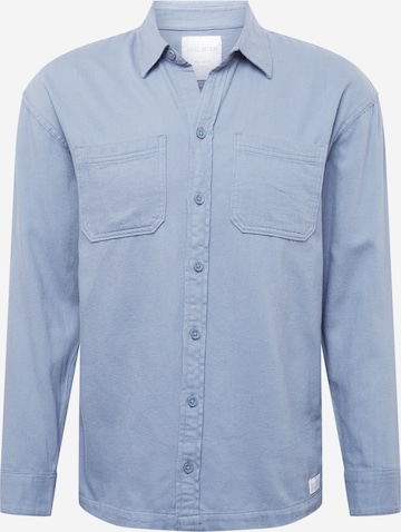 Chemise HOLLISTER en bleu : devant