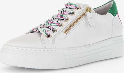 GABOR Sneakers in Green / Pink / White, Item view