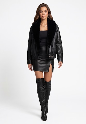Veste mi-saison faina en noir