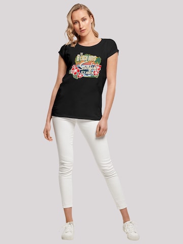 F4NT4STIC Shirt 'The Beach Boys Musik Band' in Zwart