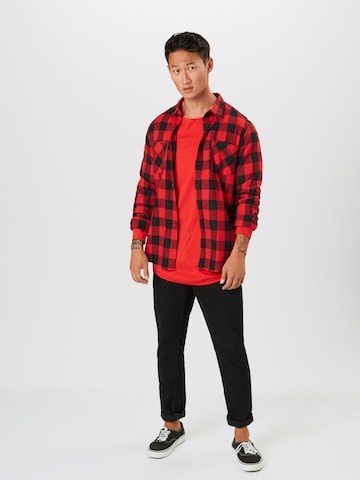 Urban Classics Shirt in Rood