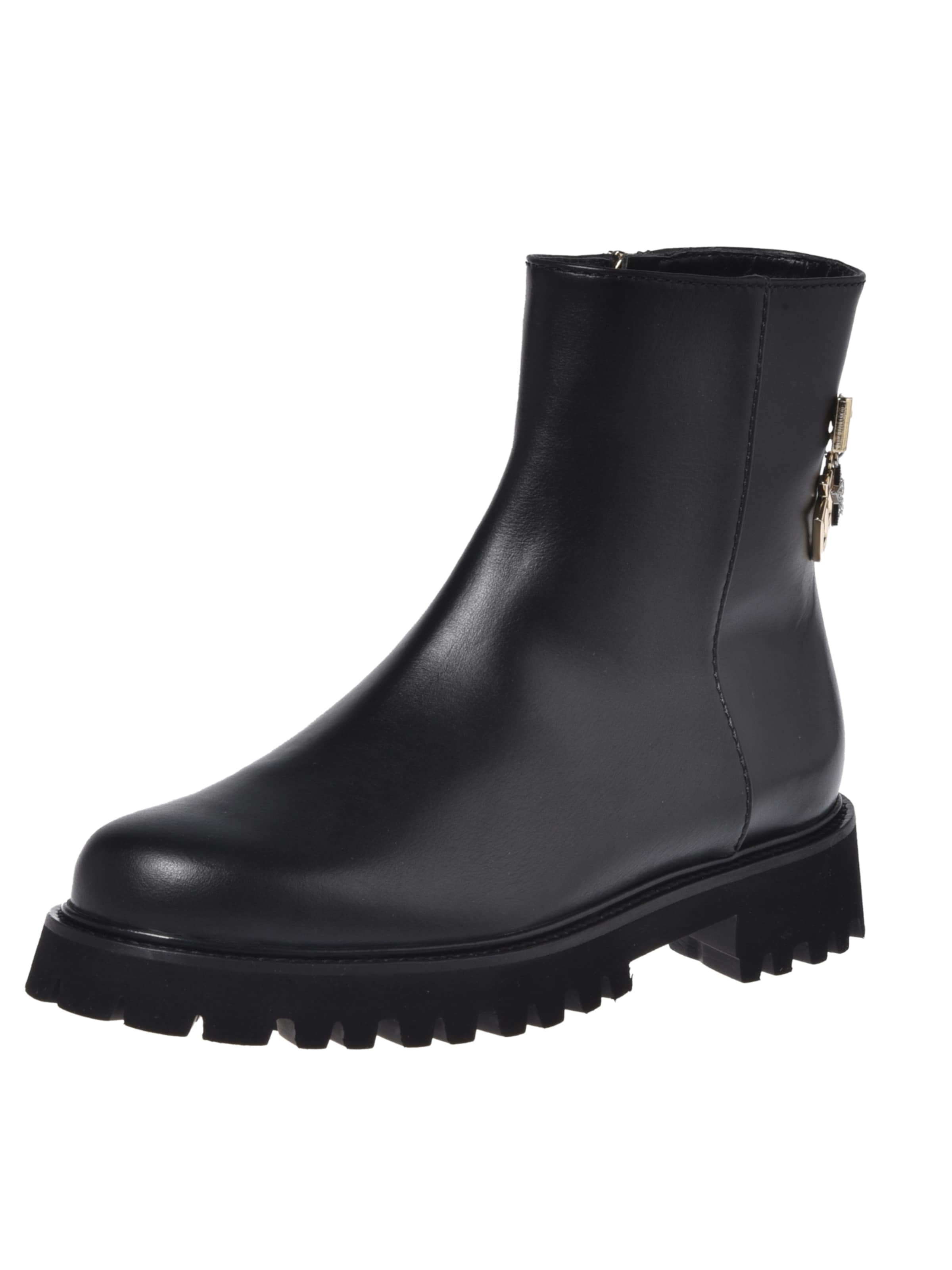 BALDININI Chelsea boots in Zwart: voorkant