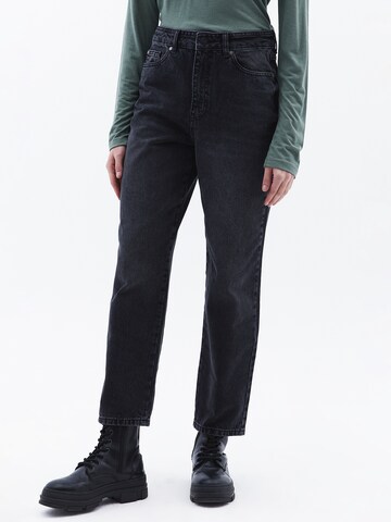 OXXO Loosefit Jeans in Zwart: voorkant