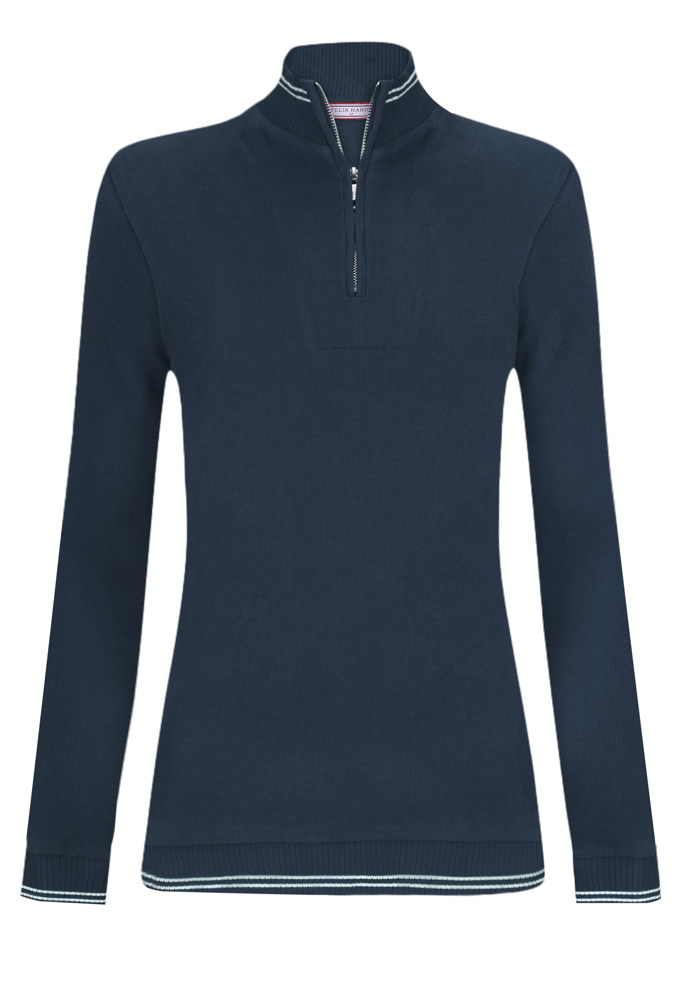 Pulover de la Felix Hardy pe albastru: față