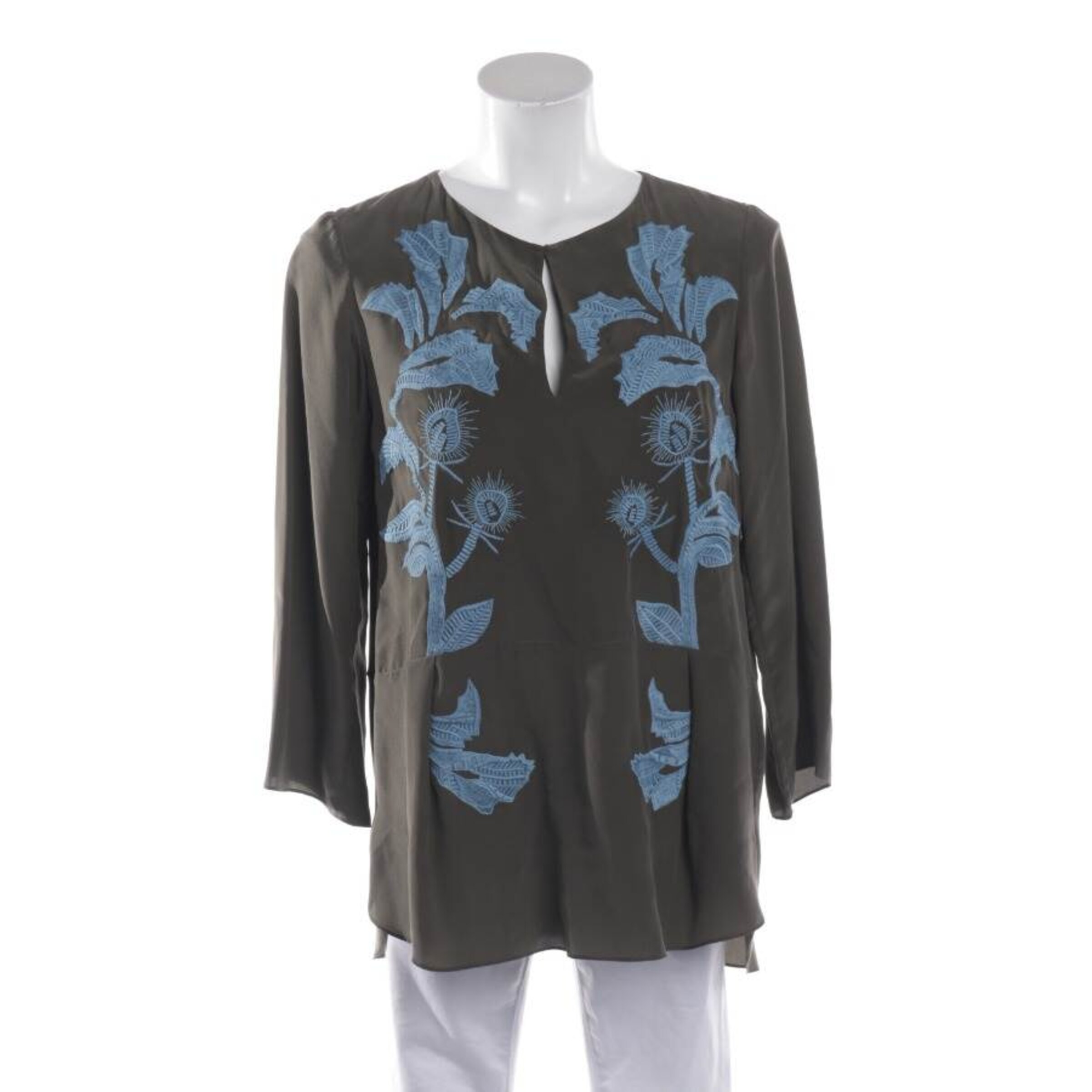 Schumacher Bluse / Tunika S in Blau: Vorderseite