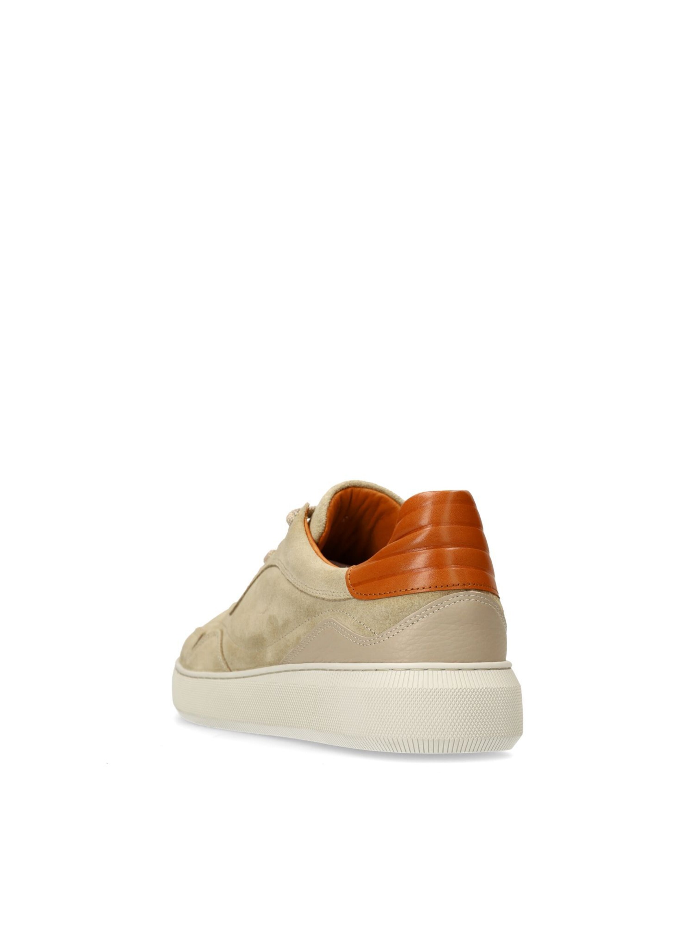MANFIELD Sneakers laag in Beige