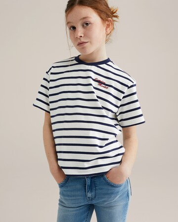WE Fashion Shirt in Blue: front