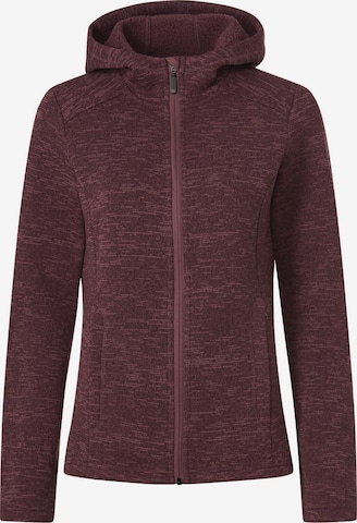 VAUDE Functionele fleece jas in Rood: voorkant