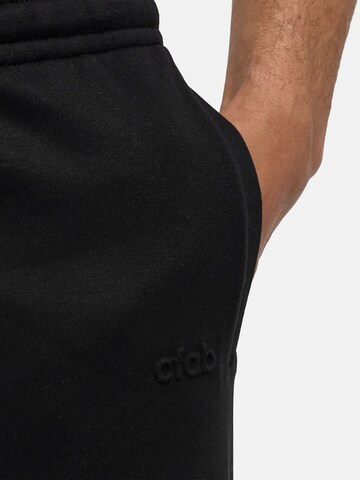 cfab (formerly creamy fabrics) Regular Hose 'Relaxed Straight'‌ in Schwarz