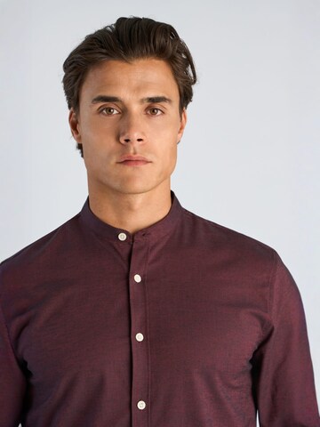 Regular fit Camicia di Lindbergh in rosso