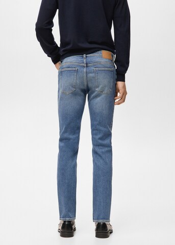 MANGO MAN Regular Jeans 'Jan' in Blue