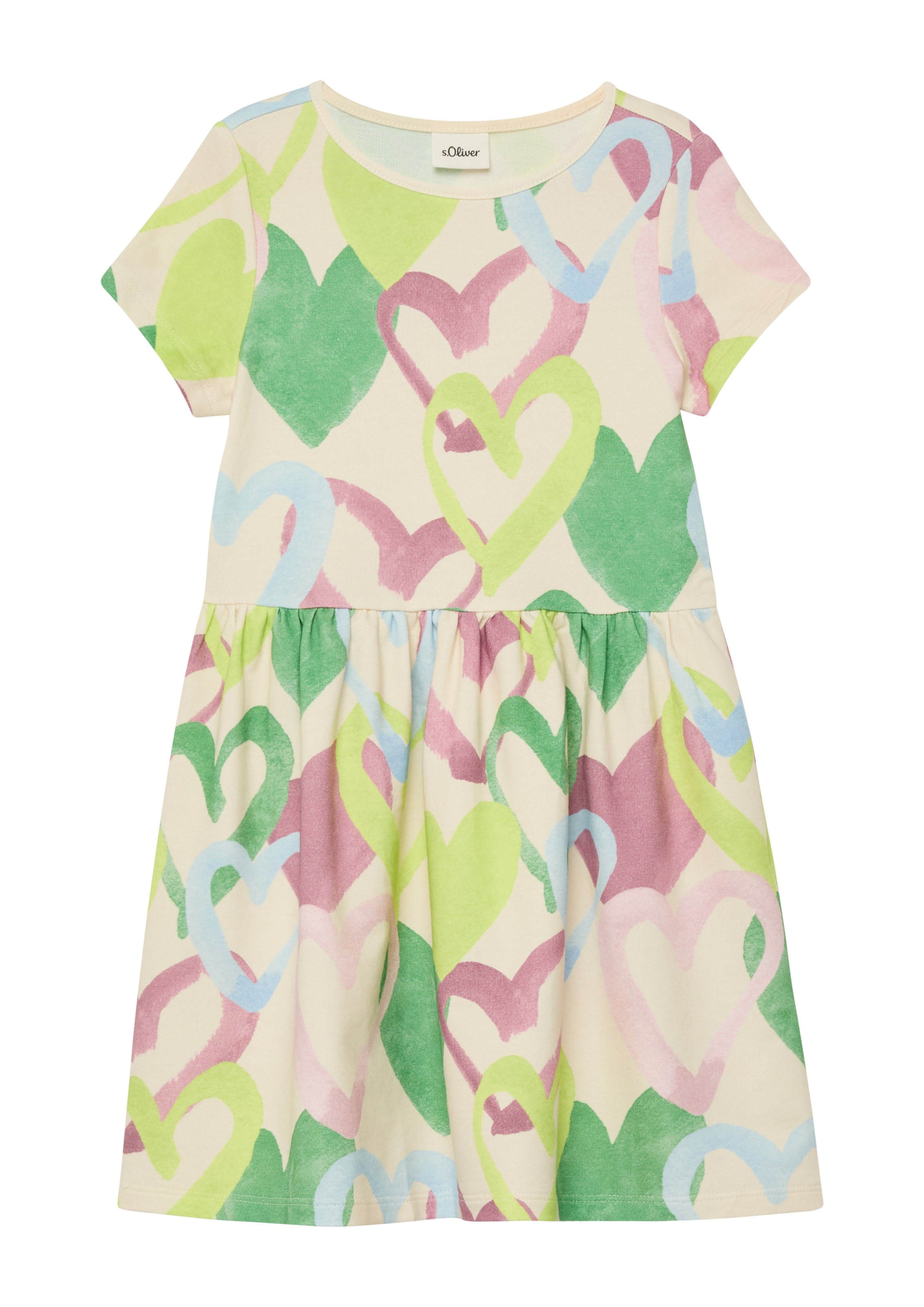 s.Oliver Jurk in Gemengde kleuren: voorkant