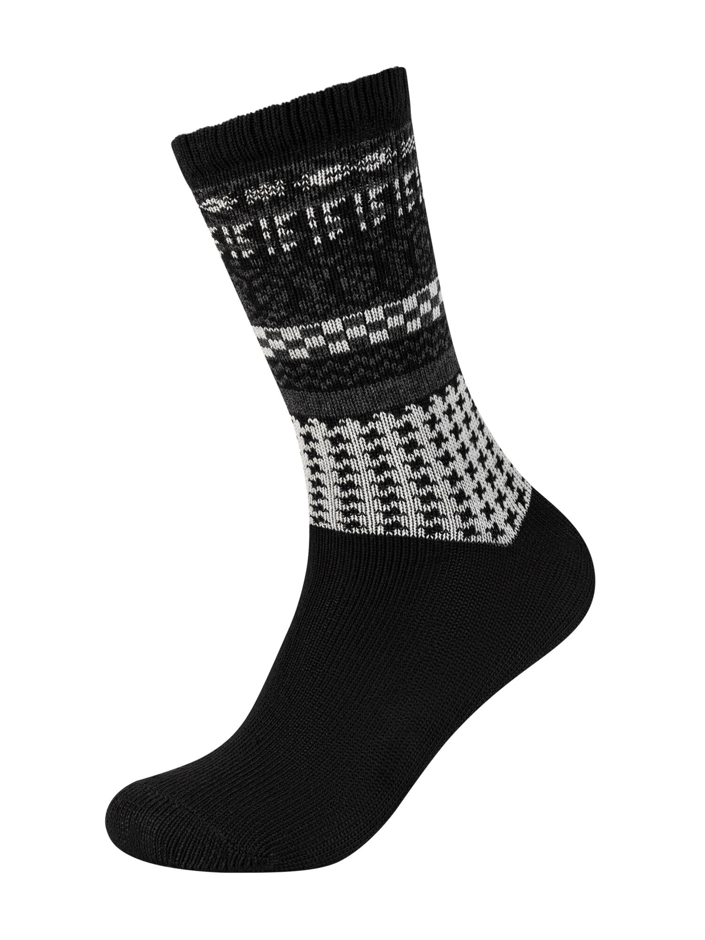 s.Oliver Socken 'Hygge' in Schwarz