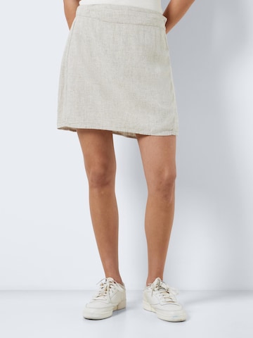 Gonna 'LEILANI' di Noisy may in beige: frontale
