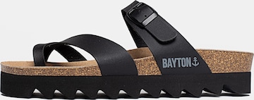 Bayton Mules 'Andromac' in Black: front