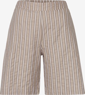 Hanro Regular Pants ' Urban Casuals ' in Beige: front