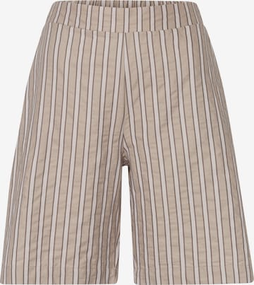 Hanro Regular Broek ' Urban Casuals ' in Beige: voorkant