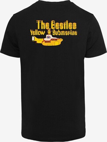 Merchcode Shirt 'Yellow Submarine - Monster No.5' in Zwart