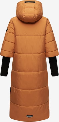NAVAHOO Зимнее пальто 'Ciao Miau XIV' в Оранжевый
