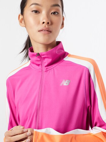 Sweat de sport new balance en rose