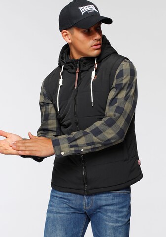 LONSDALE Vest 'Lonsdale' in Black