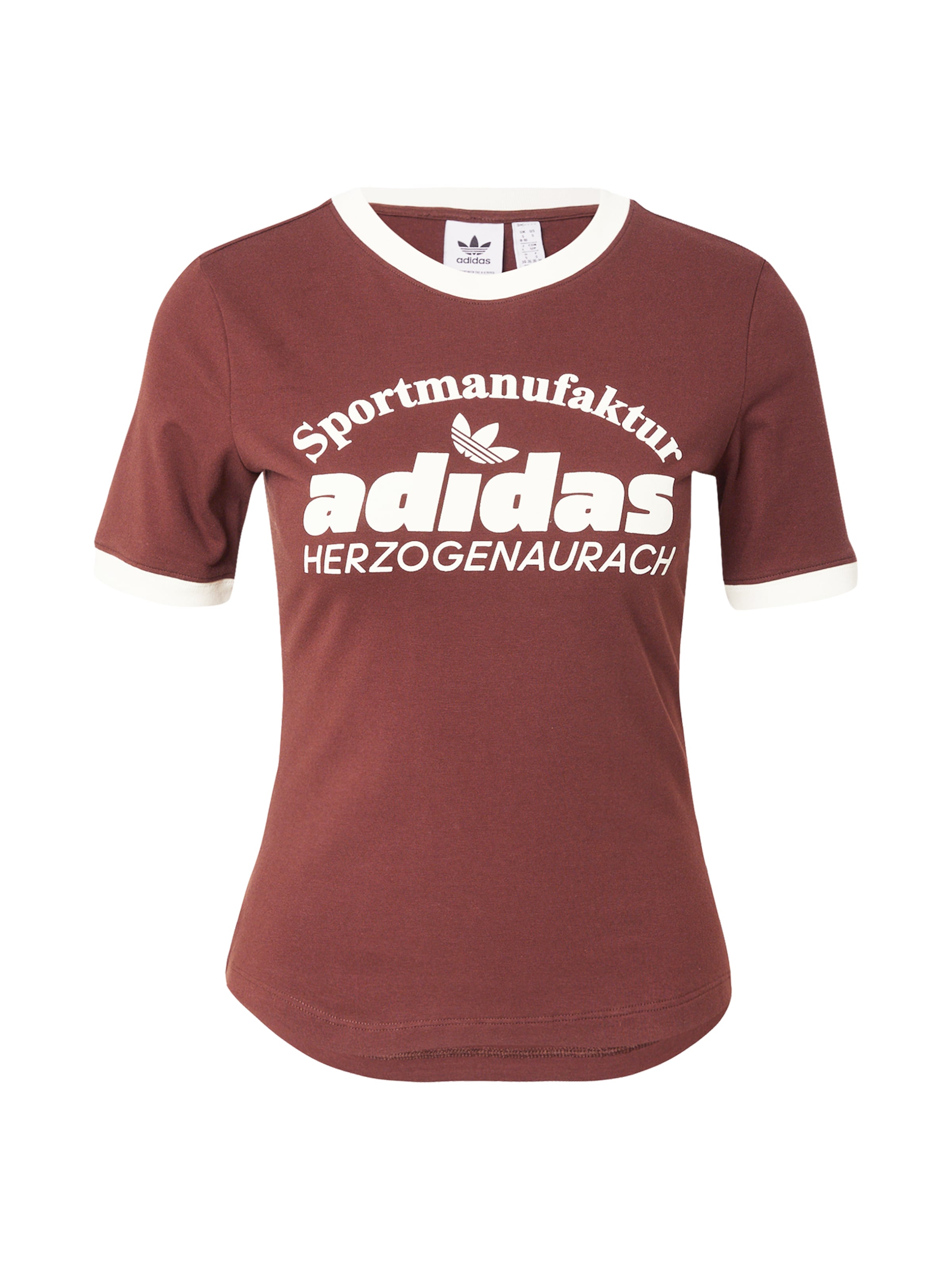 ADIDAS ORIGINALS Tričko 'RETRO GRX' - Hnedá: predná strana