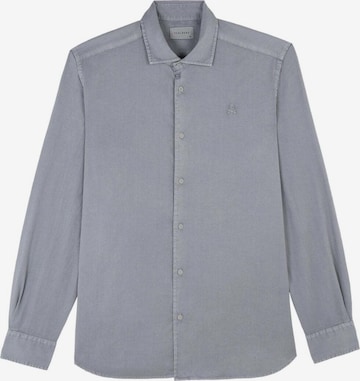 Scalpers Button Up Shirt in Grey: front