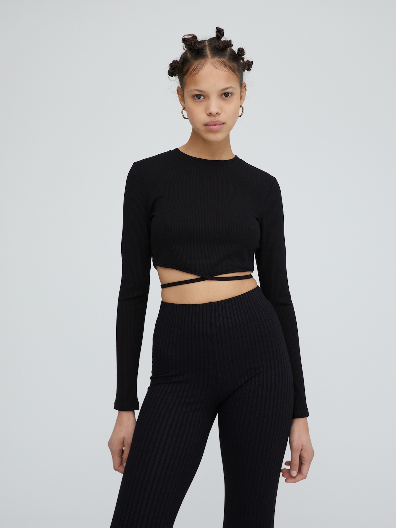 EDITED Camiseta 'Dori' negro