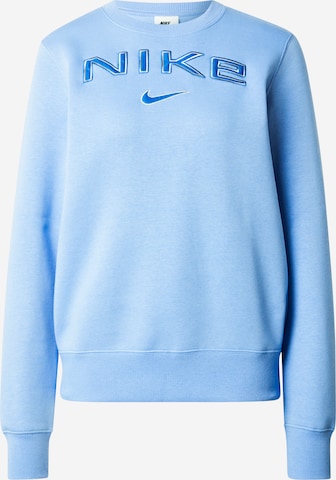 Nike Sportswear Felpa Phoenix Fleece in Blu Blu Chiaro ABOUT YOU