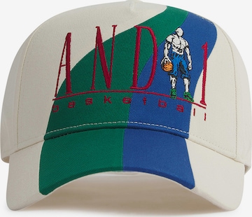 AND1 Lippalakki värissä valkoinen: etupuoli