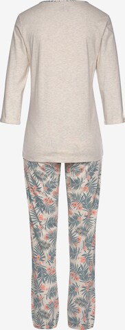 LASCANA Pajama in Beige