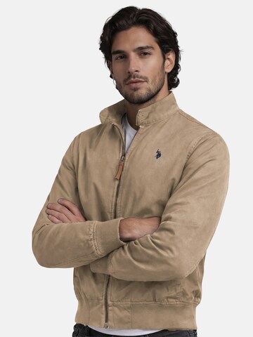 U.S. POLO ASSN. Tussenjas in Beige