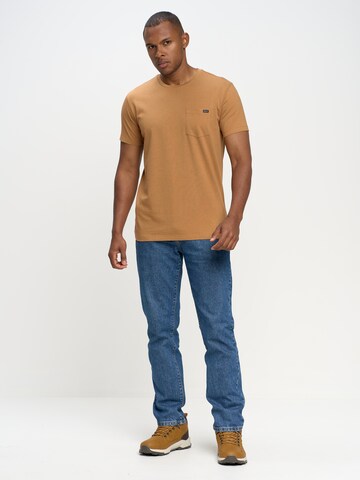 BIG STAR Shirt 'CARBON' in Bruin