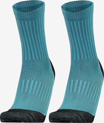 UphillSport Walking-Socken 'WINTER XC' in Blau: predná strana
