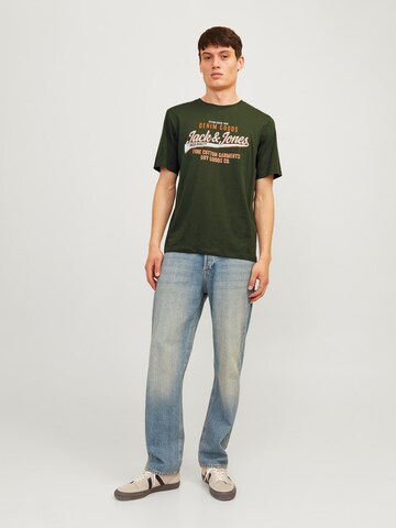 JACK & JONES Shirt in Green