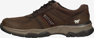 MUSTANG Athletic Lace-Up Shoes in Brown