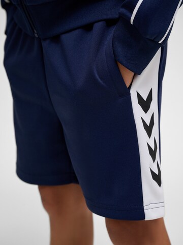 Hummel Regular Trousers 'Orton' in Blue