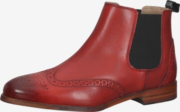 Chelsea Boots Gordon & Bros en rouge : devant