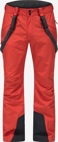 Haglöfs Outdoorhose  'Lumi Form' in Orange: predná strana