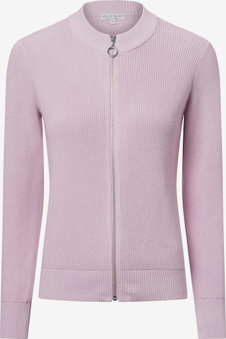 Marie Lund Knit Cardigan in Pink: front