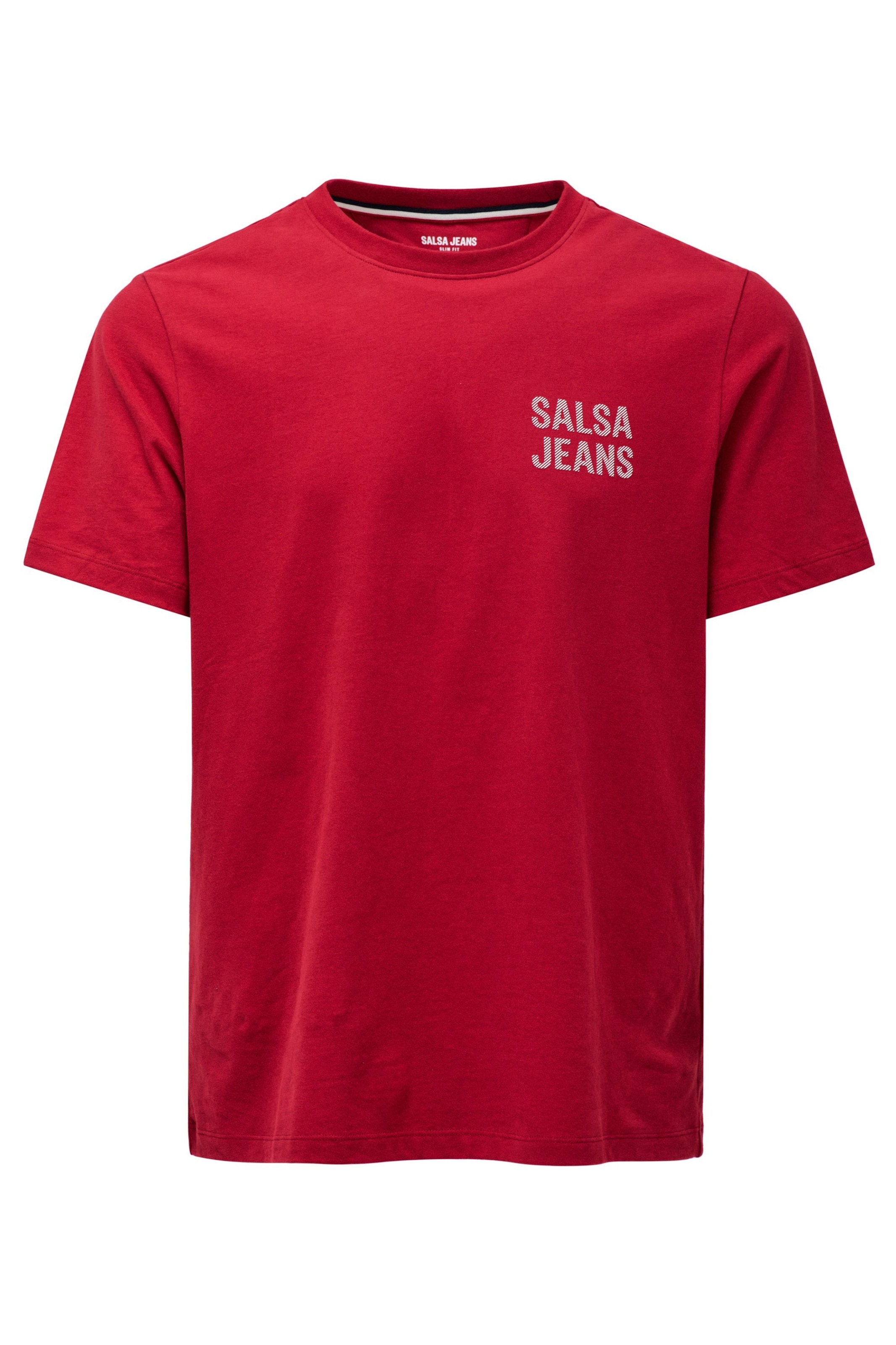 Salsa Jeans Shirt in Rood: voorkant