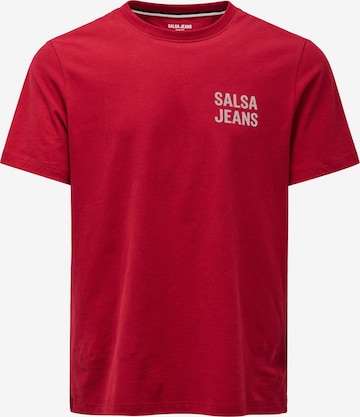 Salsa Jeans T-shirts in Rot: Vorderseite