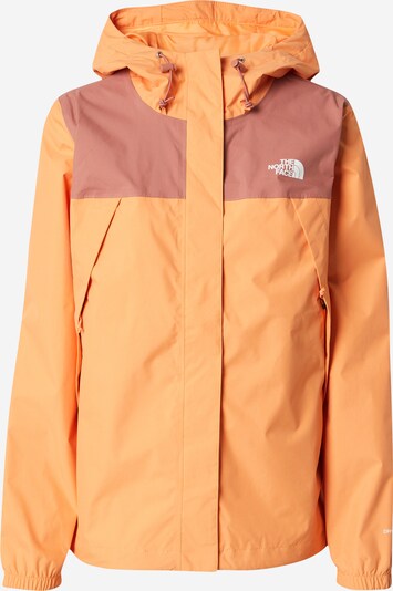 THE NORTH FACE Outdoor jakna 'ANTORA' u sivkasto ljubičasta (mauve) / svijetlonarančasta / bijela, Pregled proizvoda