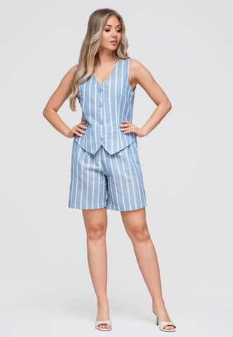 Ombre Regular Broek in Blauw